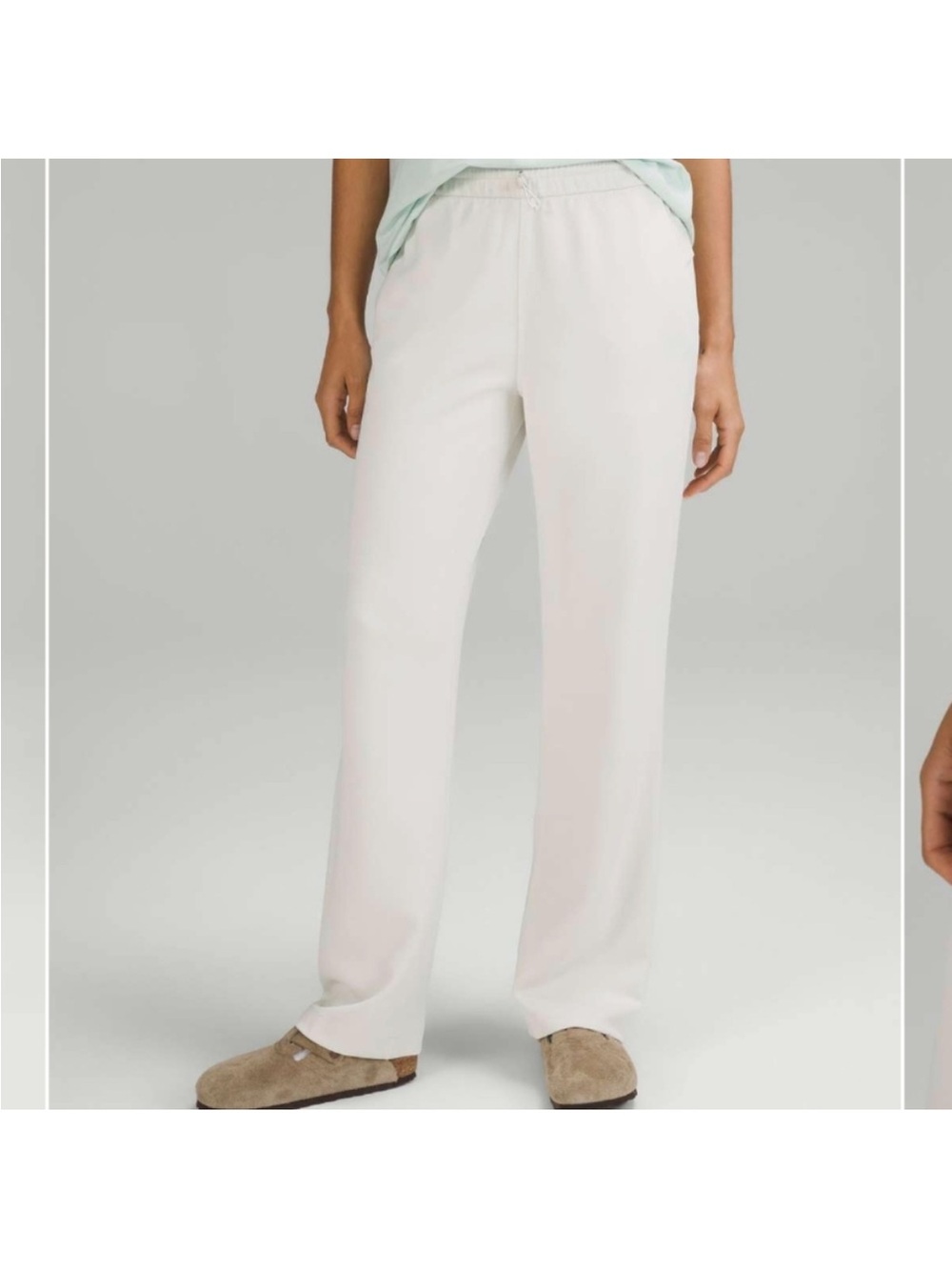 Lululemon softstream Wide Leg Pants high rise lounge sz 6 W5EGTS full length - Picture 3 of 13
